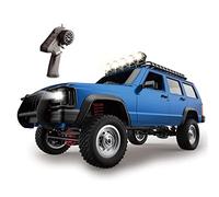 QIYHBVR 1:12 Voiture Télécommandée Pleine Échelle 4WD Camion Tout-Terrain Peut Conduire La Porte RC Voiture, Escalade Véhicule Vitesse Modèle Jouets pour Enfants Adultes Amateur