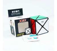Qiyi 3x3x3 4x4x4 5x5x5 Cube magique professionnel autocollant noir Cube de vitesse Puzzle apprentissage Cubo Magico jouets pour enfants cadeaux pour enfants-X