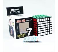 Qiyi 3x3x3 4x4x4 5x5x5 Cube magique professionnel autocollant noir Cube de vitesse Puzzle apprentissage Cubo Magico jouets pour enfants cadeaux pour enfants-7x7x7
