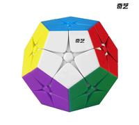 Qiyi-Cube de vitesse Qiheng Bundle Set pour enfants,autocollants noirs sans autocollant,jouets de puzzle éducatifs pour bébés,2x2,3x3 - Type 2x2 Stickerless #A