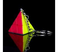 Qiyi-Cube magique de vitesse en forme de Dakota ide,casse-tête professionnel de forme étrange,jouets pour enfants,cadeau,3x3x3,10 types - Type Mini keychain