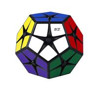 QiYi-Cube magique de vitesse,jouet professionnel sans autocollant,2x2 - Type Black