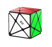 Qiyi moulin à vent/pêcheur/axe/SQ1 Cube magique 2x2 3x3 Puzzle autocollants noirs Cube magique jouets pour enfants enfants cadeau jouet Cubo Magico-Axis S