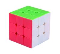 Qiyi Qihang-Cubes Magiques 3x3 Pour Enfant,Puzzle De Vitesse Professionnel,Blanc Et Noir,Jouets,Cadeaux D'anniversaire Et De Noël - Type Warrior S