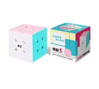 Qiyi Qihang-Cubes Magiques 3x3 Pour Enfant,Puzzle De Vitesse Professionnel,Blanc Et Noir,Jouets,Cadeaux D'anniversaire Et De Noël - Type B