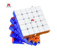 Qiyi XMD Hong 5x5 UV Magnetic Speed Cube,Jouets Fidget Professionnels,Sans Autocollant,Puzzle Magique - Type 5x5 #A