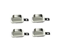 QiyilE Borne De Chargement for Aspirateur Robot, Contact De La Station De Charge d'origine, Compatible avec Roborock S5 Max, S6 MaxV, S6 Pure, S7 Plus, S7 S70 S75(White 4PCS,S6 MaxV)