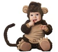 QIYUANT Déguisement Singe Halloween Enfant Fille Bébé 0 à 3 Ans Garcon Déguisement Bebe Cosplay Costume Carnaval Fête Spectacle Photographie 95 (18-24 Mois)