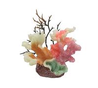QIYUDUOLA Aquarium Corail Coloré Artisanat Créature Mer Terrarium Habitat Aquarium Plante Artificielle Sous-Marine