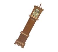 QIYUDUOLA Maisons de poupées miniatures nostalgiques grand-père horloge ornement pour collectionneurs d'art maisons de poupée meubles accessoires