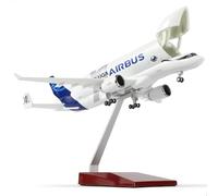 QIYUMOKE 1/200 A330 Beluga XL1 Kit de modélisation d'avion en métal moulé sous Pression avec Support (30cm) pour A330-743L Super Transport Beluga, modèles d'avions à Collectionner pour Les