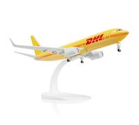 QIYUMOKE 1:300 737 Modèle Avion métal Support Convient pour DHL 20 cm