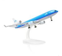 QIYUMOKE 1/300 MD-11 Modèle Avion métal Support Convient pour KLM 20 cm