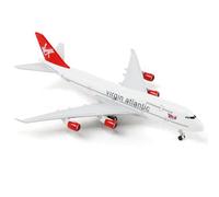 QIYUMOKE 1/400 pour VAA B747 Modèle moulé sous Pression avec Support | Modèle d'avion en alliage 15cm avec roues collection aéronautique adulte décoration de bureau ou cadeau pour toutes occasions