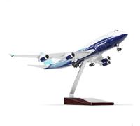 QIYUMOKE Dreamliner 1/200 747 Avion miniature pour Boeing 747 avec support (14 pouces) Avion en résine pour cadeaux créatifs d'aviation adulte Présentoir de collection de table