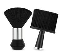 Qiyuting Lot de 2 brosses de barbier pour le cou et le cou - Brosse à cheveux - Brosse de nettoyage pour le cou - Pour le salon de coiffure, la maison, le salon