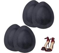Qiyuting Lot de 2 paires de coussinets métatarsiens pour homme et femme, inserts antidérapants pour talons hauts, semelles intérieures douces pour soulager l'avant-pied