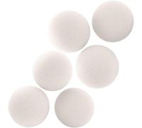 Qiyuting Lot de 6 balles de séchage réutilisables en laine de 7,6 cm - Adoucissant naturel pour une vie respectueuse de l'environnement, économise du temps et de l'énergie - Adoucit naturellement les
