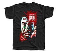 qizen Men's Taste The Blood of Dracula Movie Poster T-Shirt S-3XL T-Shirt Balck M