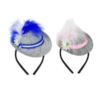 Qizeroty Chapeaux D'Oktoberfest, Chapeaux Et Coiffes D'Oktoberfest, Hat De Plumes De Carnaval, Accessoires De Costume, Costumes Pour Et Adultes, Carnaval, Halloween