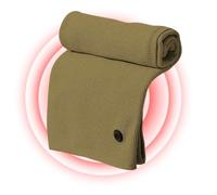 Qizeroty Couverture Chauffante 150 X 80 Cm, Portable Couverture Électrique sans Fil, 3 Réglages De Température, Lavable en Machine, Plaid Chauffant, Chauffage Rapide, pour Camping, Hiver, Bureau