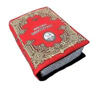 Qizeroty Oreiller Bible | Figurine Biblique Ouverte en Peluche pour Lit - Jouet en Peluche Respirant, Compagnon de Sommeil pour Chambre, Salon et Bureau
