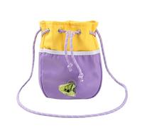 Qizeroty Pochette D'Entraînement pour Chien | Sac de Formation Canine à Porter à l'Épaule,Porte Snacks Séchés pour Animaux Réglable - pour Randonnée Randonnée Camping Jogging Aventure Extérieure