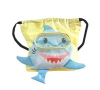 Qizeroty Sac De Piscine Pour Garçons Et Filles | Mignon Imperméable Et Léger Avec Compartiment Sec Humide | Sac À Cordon Coulissant Courses Rangement Natation Voyages - Pour Garçons Filles Ados