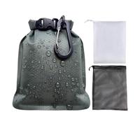 Qizeroty Sac Porte-Savon avec Filet À Savon Et Bouton, Boîte À Savons De Voyage, Sac À Savons Imperméable Et Étanche, avec Sacs en Maille À Bulles pour Voyages, Camping Et Activités De Plein Air