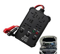 Qizeroty Testeur de Relais Automobile - Témoins Lumineux Intégrés 12V 24V Détecteur - Kit de Test de Batterie et Alternateur,Diagnostic de Moteur pour Voiture Camion Semi-Remorque SUV Utilitaire