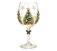 Qizeroty Verres à Vin 3D de Noël Gobelots de Cocktail 300 ml pour Fêtes | Coupe de Fête Surélevée pour Pères Maris Hommes Hôtes Bars Maisons Restaurants Hôtels Fêtes Réunions Clubs Étagères