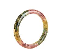 QIZLDBGF Bracelet Fleur Flottante Tourmaline Naturelle Bracelet Femme Décoratif, Inside diameter 58mm, Cristal, Pas de gemme