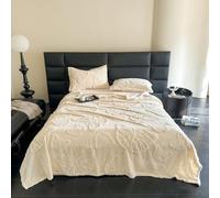 QIZLDBGF Tafu Couverture Jacquard Papillon Canapé Loisirs Couverture