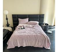QIZLDBGF Tafu Couverture Jacquard Papillon Canapé Loisirs Couverture