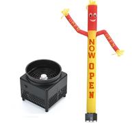 QIZRON Tube gonflable de 1,8 m pour danseuse gonflable avec lumières et souffleur intégré - Guy Wacky Waving Dancing Guy pour promotion professionnelle