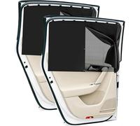 QIZUN 2 Pièces Pare-Soleil magnétiques, pour Ford Focus Turnier 4 (IV) HP I 2018-2025, Double Couche de Protection UV et Occultation, Rideau pour vitres latérales, intimité