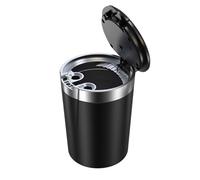 QIZUN Cendrier de Voiture pour Land Rover SVR Velar Range Rover evoque Vogue Entdeckung 3, cendrier Portable pour Porte-gobelet de véhicule, Accessoire Auto métal Robuste