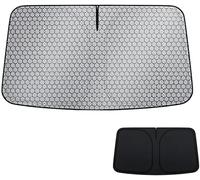 QIZUN Pare-Soleil pour Renault 5 E-Tech I 2024-2025, Technologie Polymère de Graphène, Nouveau Matériau avec Meilleure Isolation Thermique