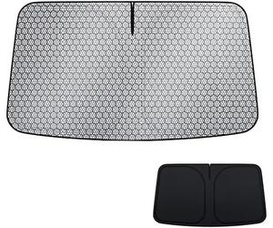 QIZUN Pare-Soleil pour Renault 5 E-Tech I 2024-2025, Technologie Polymère de Graphène, Nouveau Matériau avec Meilleure Isolation Thermique
