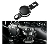 QIZUN Support Boisson Appui Tête pour Opel Vauxhall Mokka B 2024 2025 | Rangement Pliable Pour Siège Auto, Capacité De Charge 20 Kg, Cuir Nappa Premium, Accessoire Gain De Place