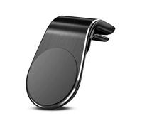 QIZUN Support Téléphone Voiture Magnétique pour Audi A6 Avant Typ C8 2018-, Montage Grille d'Aération Magnétique Support Berceau Auto Accessoires Auto,Black