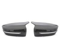 Qjahxkf Coque rétroviseur Coques Rétroviseurs Latéraux Aspect Fibre Carbone pour BMW Série 4 5 7 8 G11 G12 G14 G15 G16 G22 G23 G24 G30 G31 G38 Capuchon rétroviseur latéral(1 Pair Carbon Look)