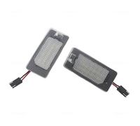 Qjahxkf Lampe Lumière Plaque D'immatriculation LED Blanche Sans Erreur Pour Fiat Pour 500X 2014 2015 2016 2017 2018 2019 lampes d'éclairage de plaque