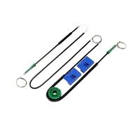 Qjahxkf Leve vitre Câble de vitre électrique pour A3 8L 3 portes (1996-2004), kit de réparation de lève-vitre électrique avant gauche, référence OE: 8L3837461 Kit Lève-vitre