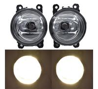 Qjahxkf Phare Voiture avant Phares Antibrouillard Halogènes À LED H11 12 V Pour Dacia Pour Duster Pour Sandero Pour Logan Berline Break Express 2004-2015 Jeu de phares(Halogen Light)