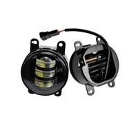 Qjahxkf Phare Voiture avant Phares Antibrouillard Halogènes À LED H11 12 V Pour Dacia Pour Duster Pour Sandero Pour Logan Berline Break Express 2004-2015 Jeu de phares(LED-aluminum)