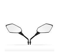 Qjahxkf Rétroviseurs Latéraux Moto Rétroviseurs convexes pour Moto, Scooter, vélo électrique, 2 pièces/Paire, 8 mm, 10 mm Retroviseur(10mm)