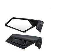Qjahxkf Rétroviseurs Latéraux Moto Rétroviseurs Moto 2 Pièces, Rétroviseurs UTV pour Can-Am, pour Maverick, pour X3 Max Turbo R 2017-2022, Accessoires Retroviseur