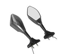 Qjahxkf Rétroviseurs Latéraux Moto Specchietti Retrovisori 2 Pièces pour Moto avec Indicateurs De Direction À pour LED Noirs Intégrés pour Suzuki Retroviseur(Carbon Fiber)