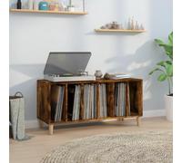 QJBSAVVA Armoire à panneaux 100 x 38 x 48 cm Matériau du bois/eucalyptus 120 LPs Buffet Armoire de classement